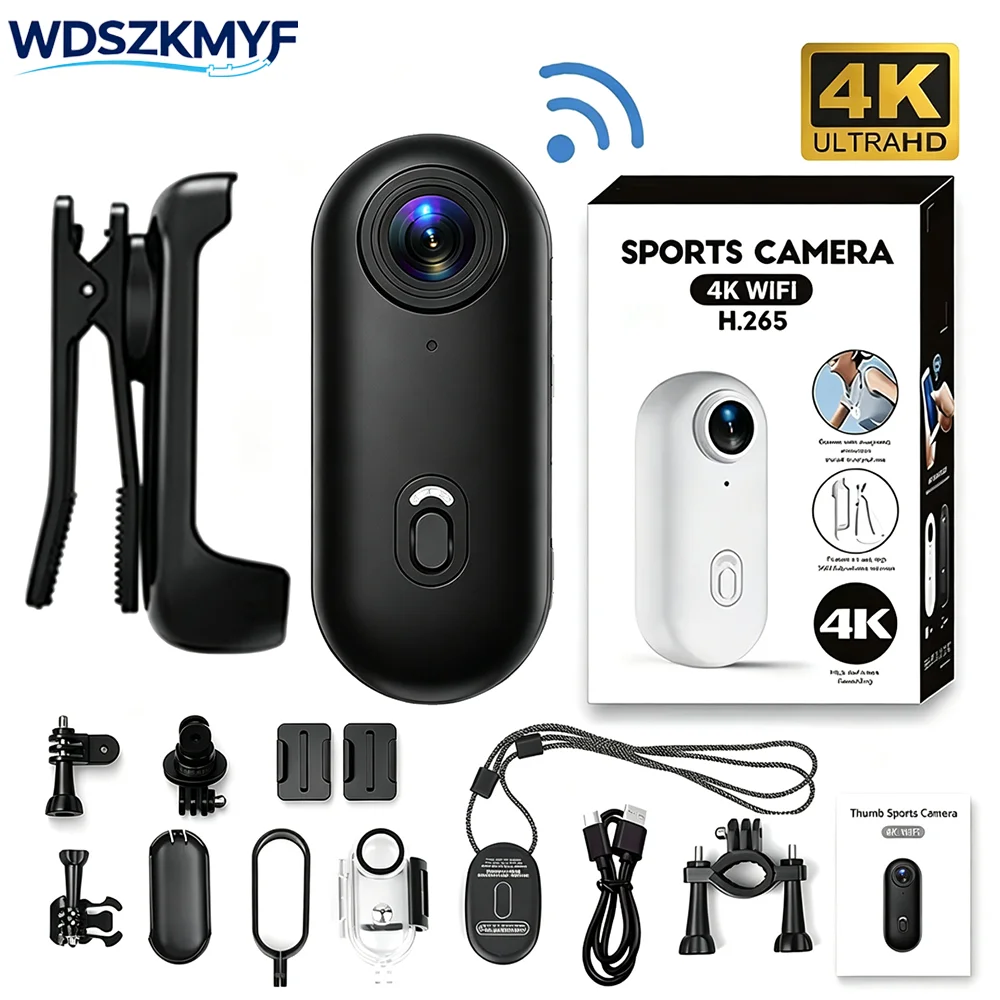 Action Camera 4K - 4K/1080P WiFi Magnetic Action Camera 1080P