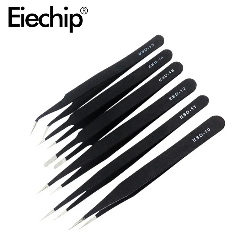 Electronics Repair Gadgets - 1pcs Anti-static ESD Tweezers Electronics Repair