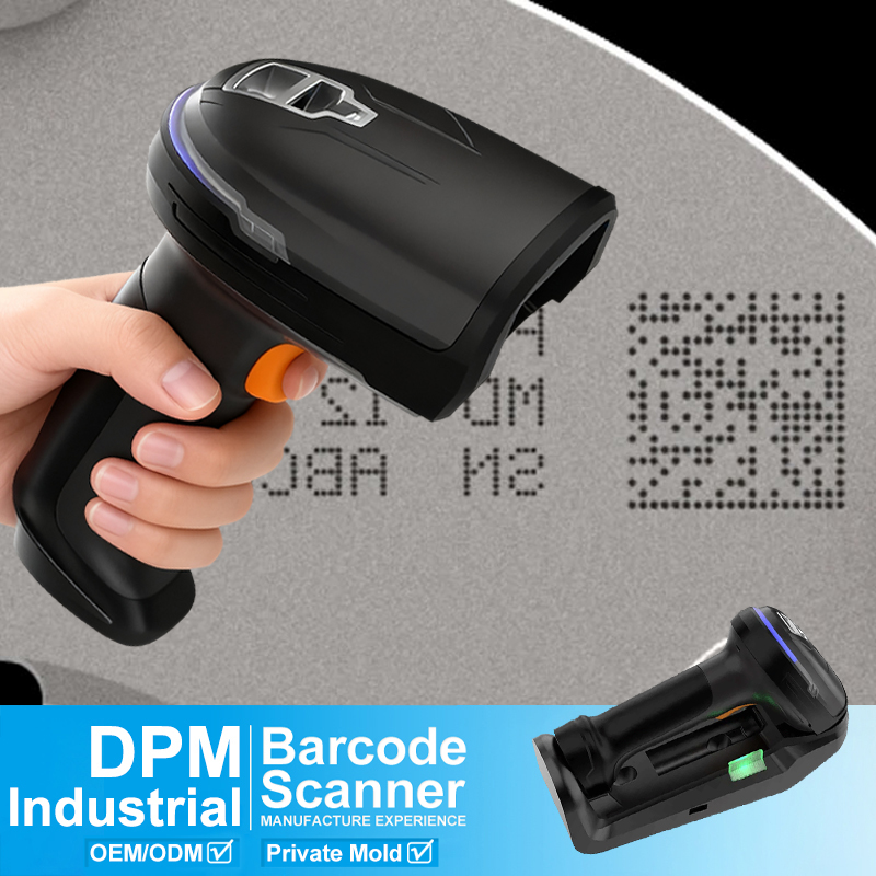 Barcode Scanner Wireless - Ocr Mrz Handheld Ip65 Industrial Barcode