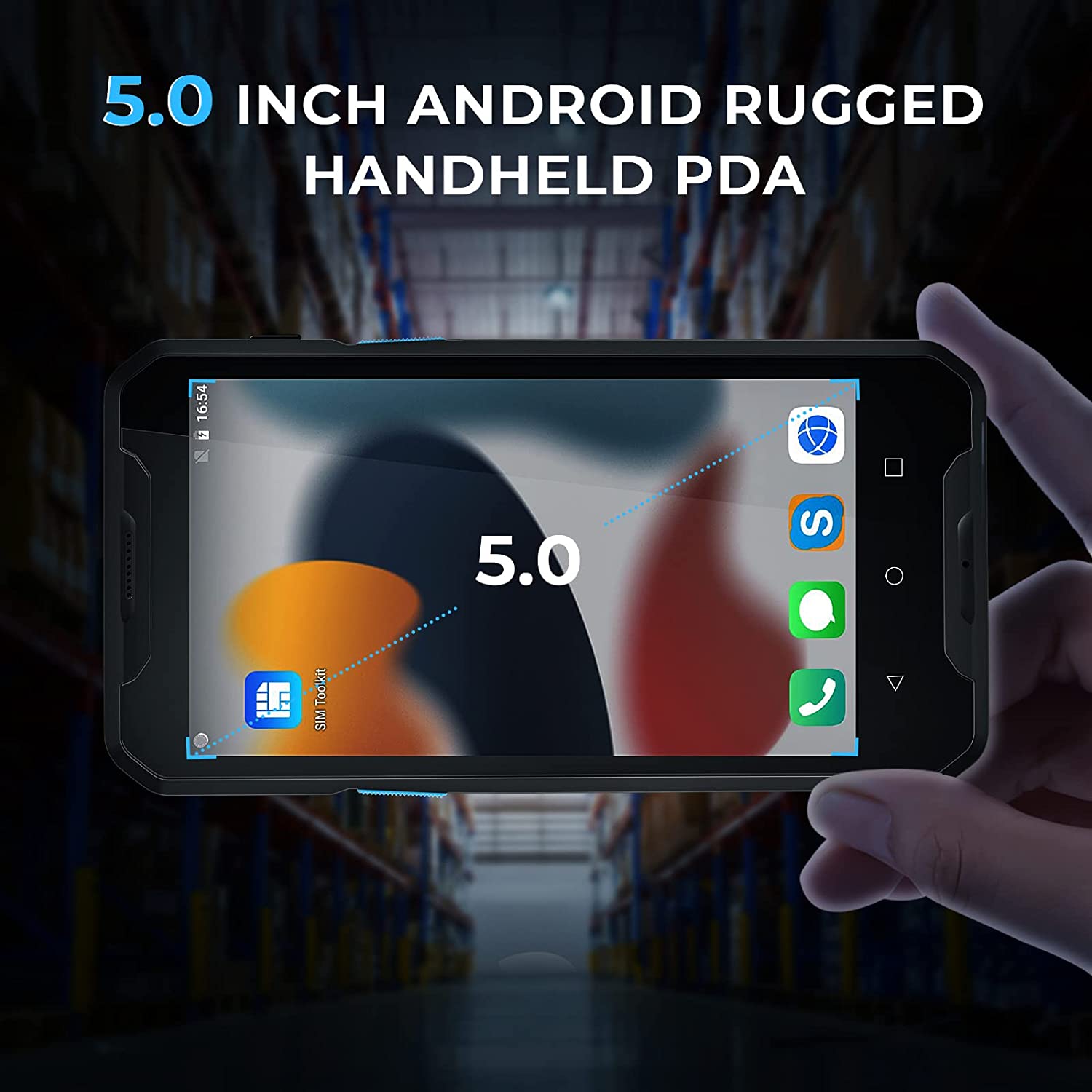 Android 9 4G Ruggedized Wirele - Barcode Scanner Wireless 评论和价格
