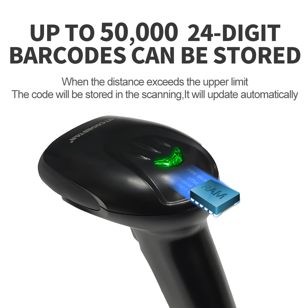 GTCODESTAR X-9701C Handheld Wi - Barcode Scanner Wireless 评论和价格