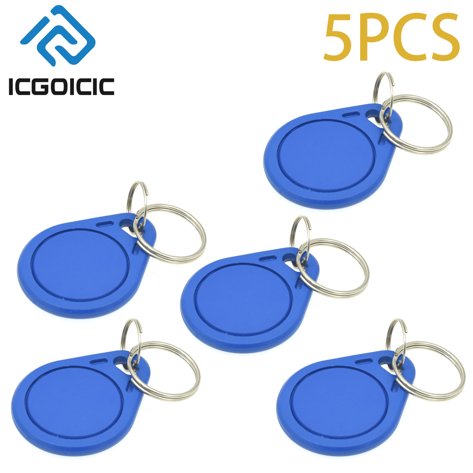 1-100pcs 13.56MHz RFID IC Key  - Nfc Tag Programmable 评论和价格