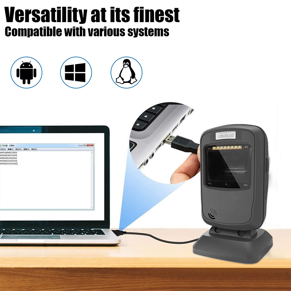 Scanner Wireless Desktop 2D Ba - Barcode Scanner Wireless 评论和价格