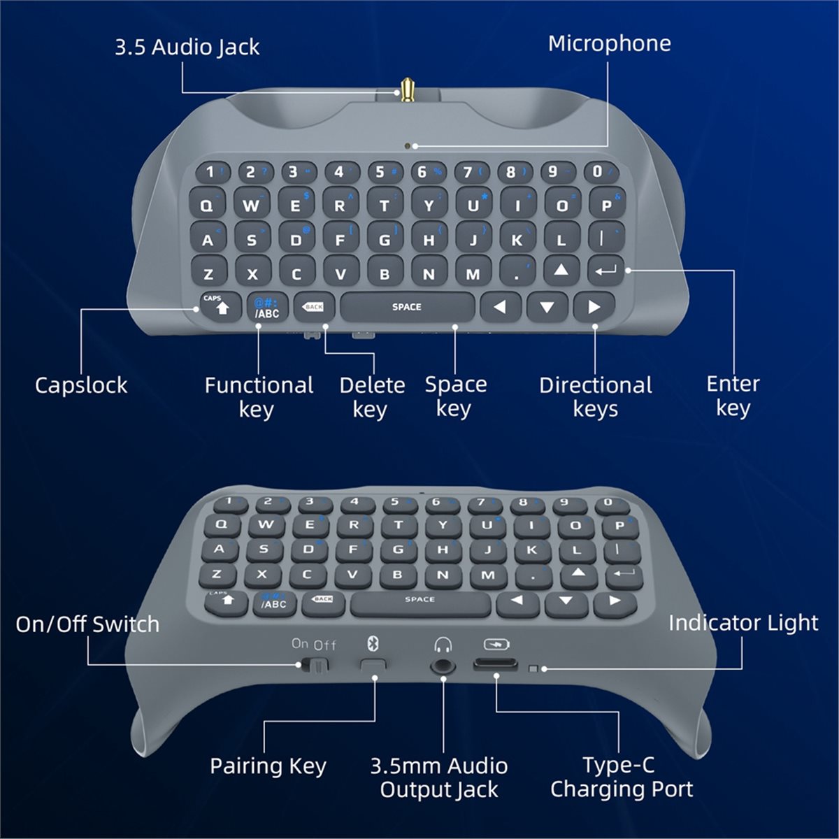 goodidea 3.5mm Gaming Wireless - Wireless Keyboard Mini 评论和价格