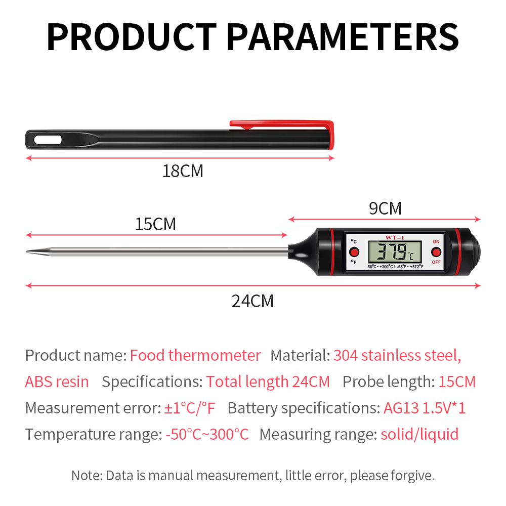 Digital Food Thermometer New M - New Gadgets Electronic 评论和价格