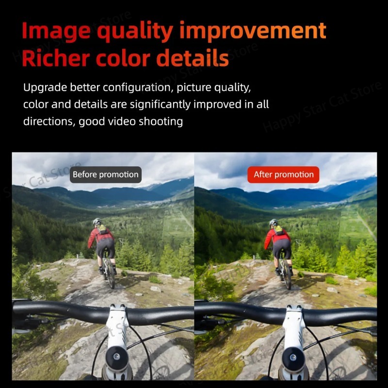 C110+ C110 4k 30fps Action Cam - Action Camera 4K 评论和价格