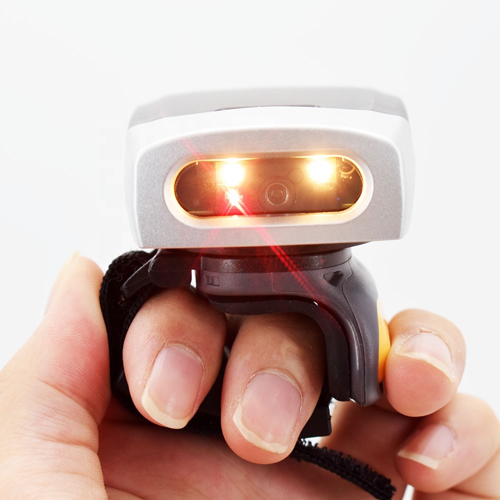 Portable Wireless 2D Ring Fing - Barcode Scanner Wireless 评论和价格