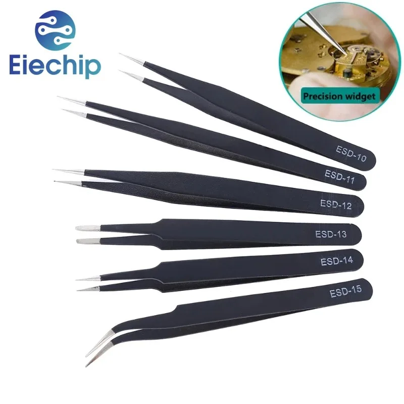1pcs Anti-static ESD Tweezers  - Electronics Repair Gadgets 评论和价格