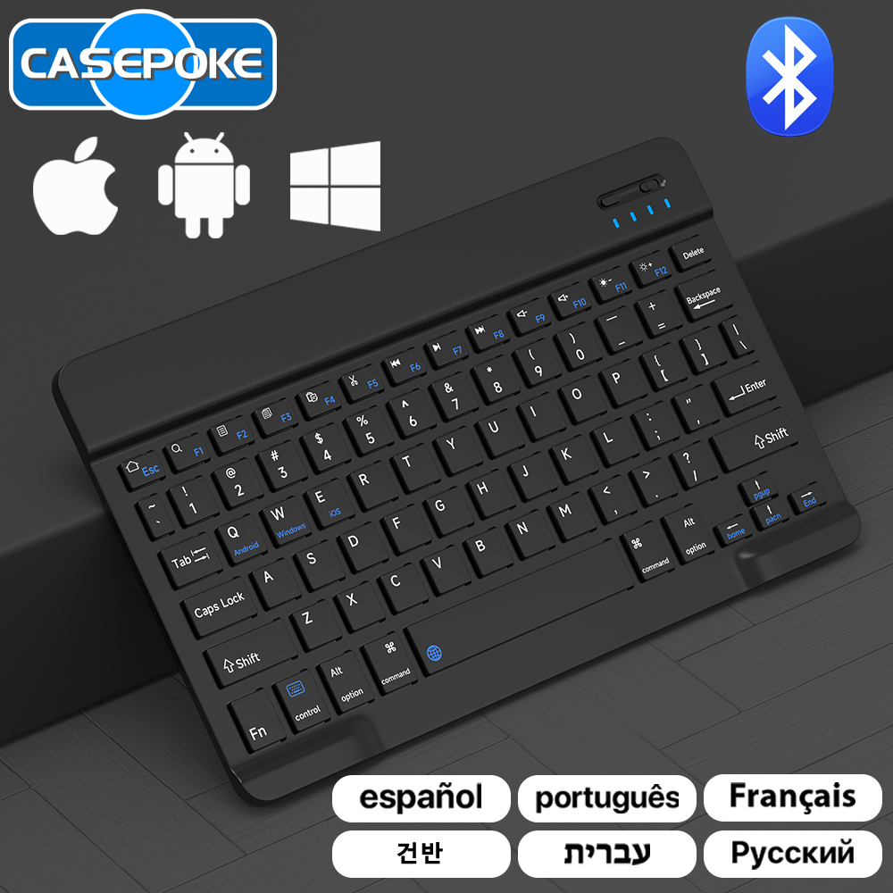 CASEPOKE For iPad Xiaomi Samsu - Wireless Keyboard Mini 评论和价格