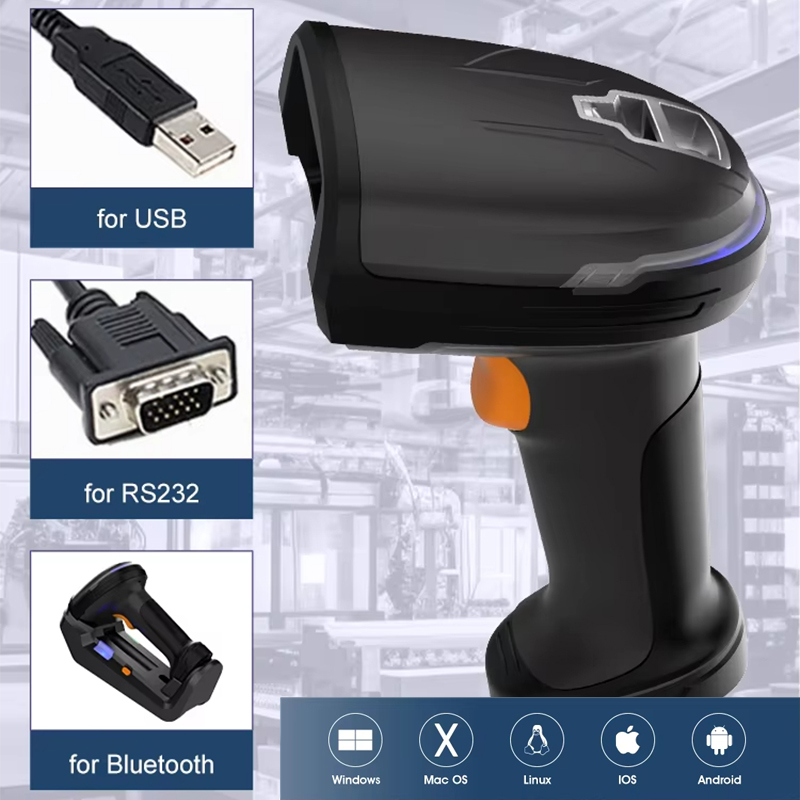Ocr Mrz Handheld Ip65 Industri - Barcode Scanner Wireless 评论和价格